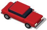 Rotes Auto